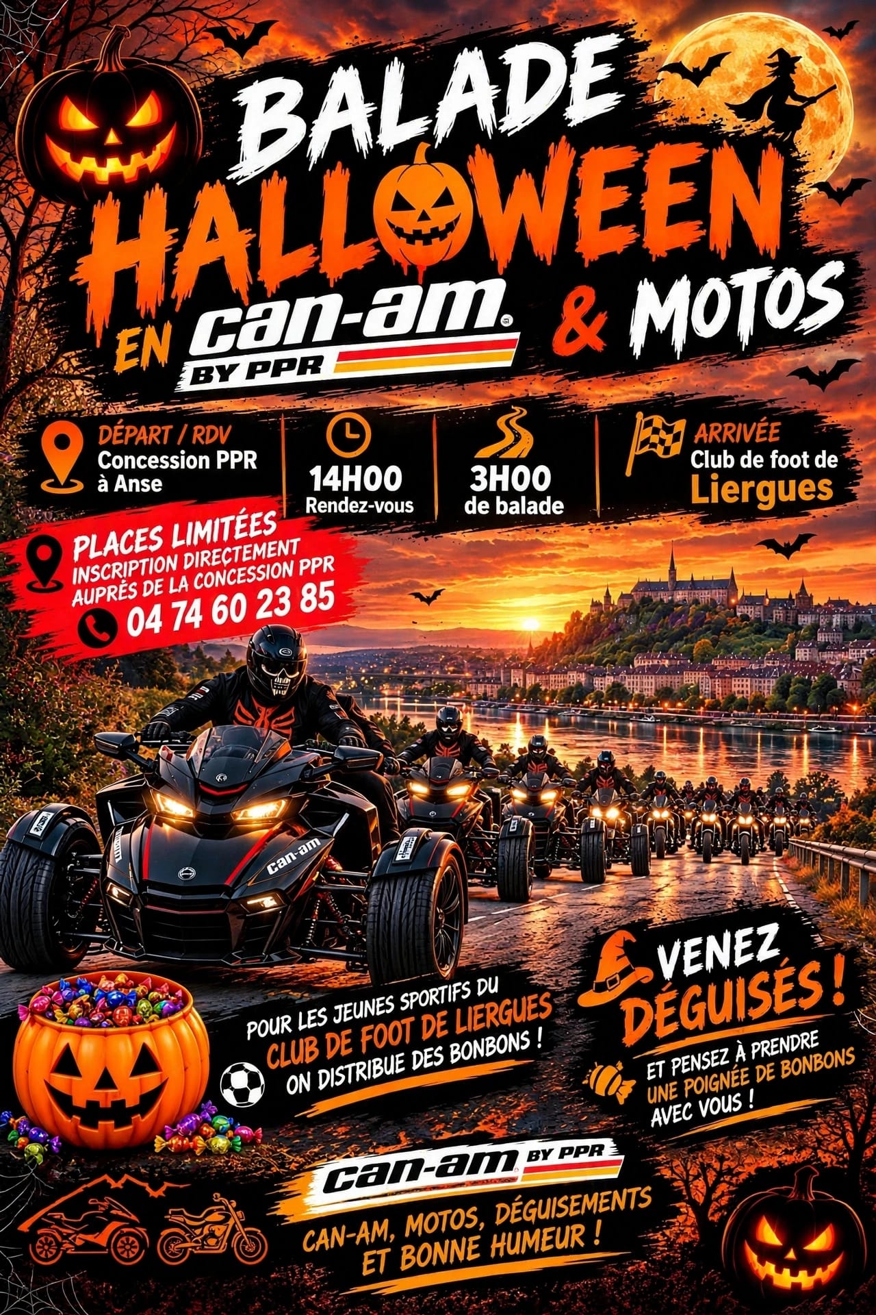 🎃🏍️ BALADE HALLOWEEN – 31 OCTOBRE 2026 👻